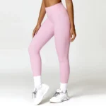 Luxurious Women's Stretch Leggings for Yoga & Running Comfort - Image 4