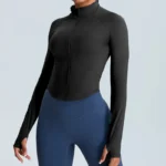 Elevate Your Workout: Women's Quick-Dry Yoga Cardigan Jacket - Image 4