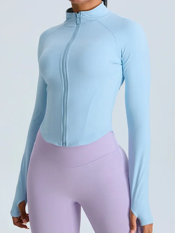 Elevate Your Workout: Women's Quick-Dry Yoga Cardigan Jacket