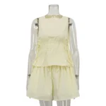 Chic Summer Vest and Shorts Set for Effortless Style - Image 5