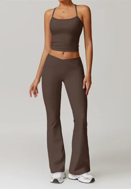 Premium Women's Athletic Set - Breathable Yoga Workout Wear