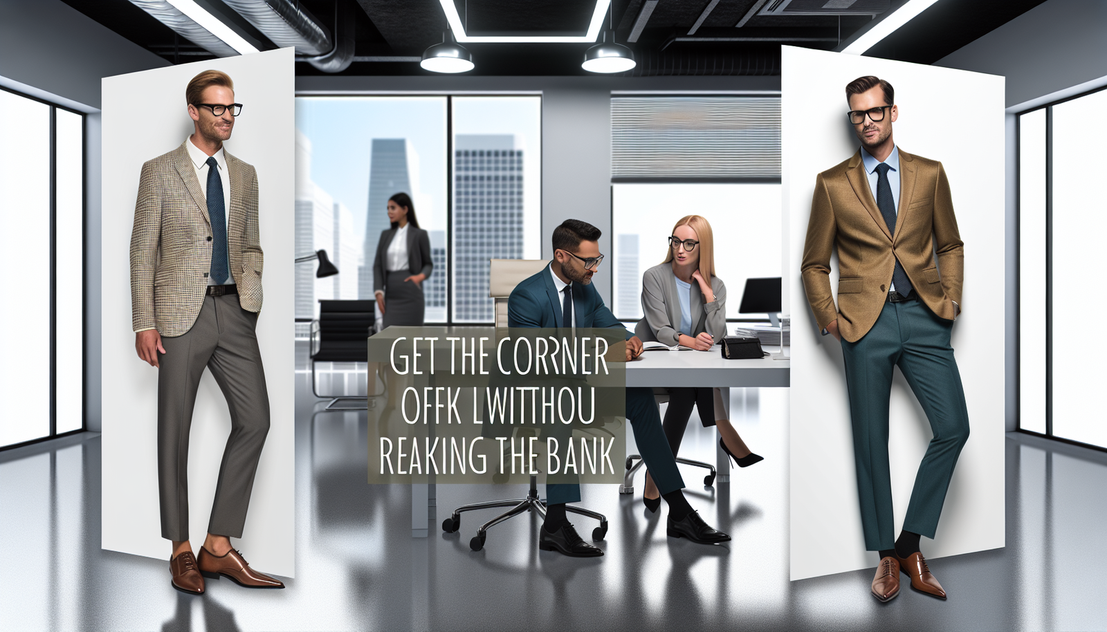 Get the Corner Office Look Without Breaking the Bank