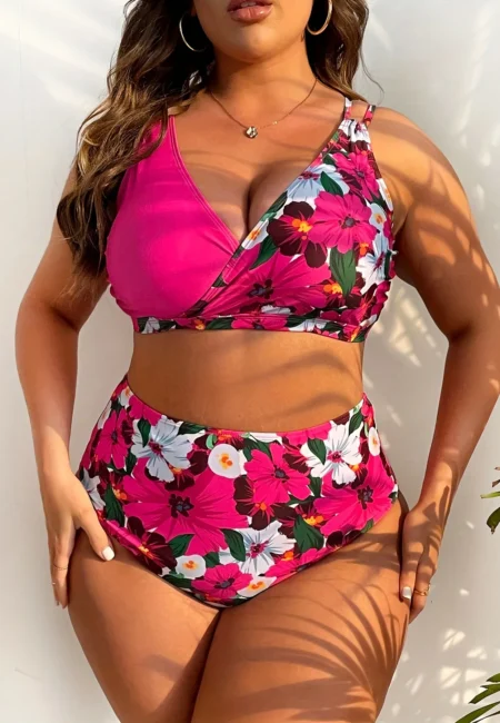 Plus Size High Waist Bikini Set for Ultimate Summer Confidence