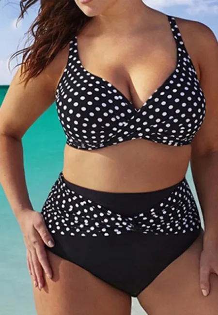 Elegant Plus Size Bikini Set for Confident Beach Style