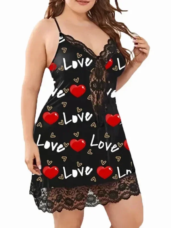 Ruffled Edge Women's Pajamas - Luxurious Oversized Camisole