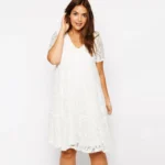 Elegant Plus Size Lace Dress for Summer Occasions - 4 XL-8 XL