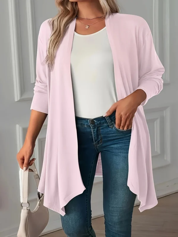 Plus Size Open Front Top: Cozy Elegance for Every Occasion