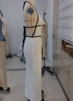 Bohemian Beach Maxi Dress - Elegant Backless Halter Cover-Up - Image 5