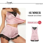 Elegant Lace Sleepwear Set for Women – Luxurious Summer Comfort - Image 4