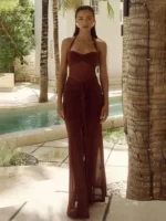 Chic Strapless Maxi Dress for Effortless Summer Elegance - Image 4