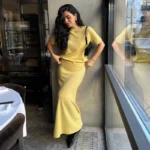 Chic Two-Piece Knitted Dress Set for Effortless Summer Style - Image 2