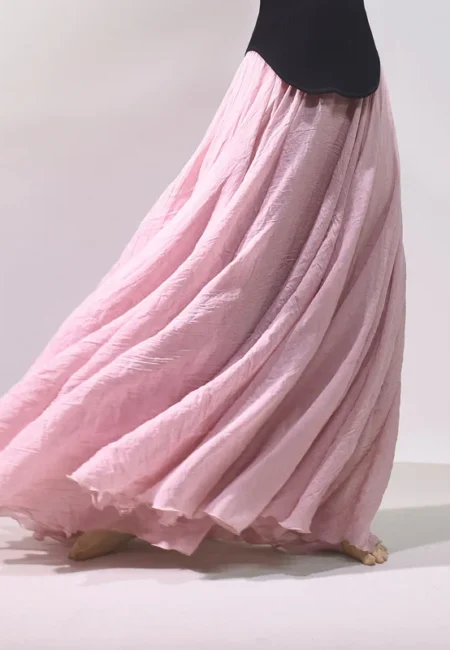 Summer Boho Maxi Skirt for Women - Cotton & Linen Elegance