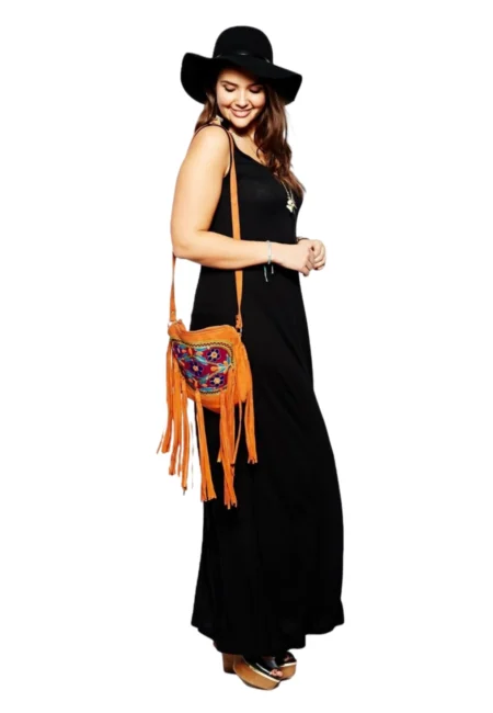 Plus Size Black Maxi Tank Dress for Summer Beach Elegance
