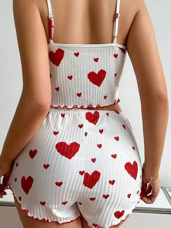 Chic Women's 2-Piece Pajamas Set for Summer Comfort