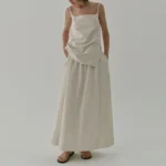 Elegant Vintage Cotton-Linen Camisole for Effortless Style - Image 4