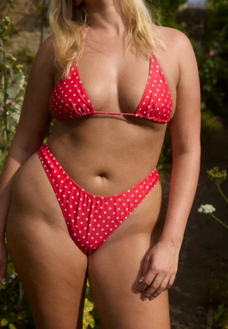 Stunning Floral Brazilian Bikini Set Wire-Free Summer Swimwear