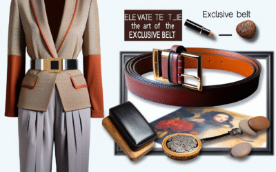 Elevate Your Style: Mastering the Art of the Exclusive Belt