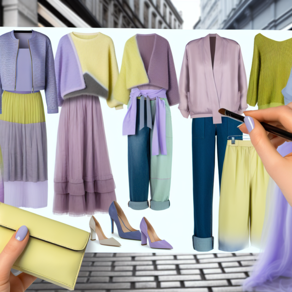 Pastel Color Outfits For Spring