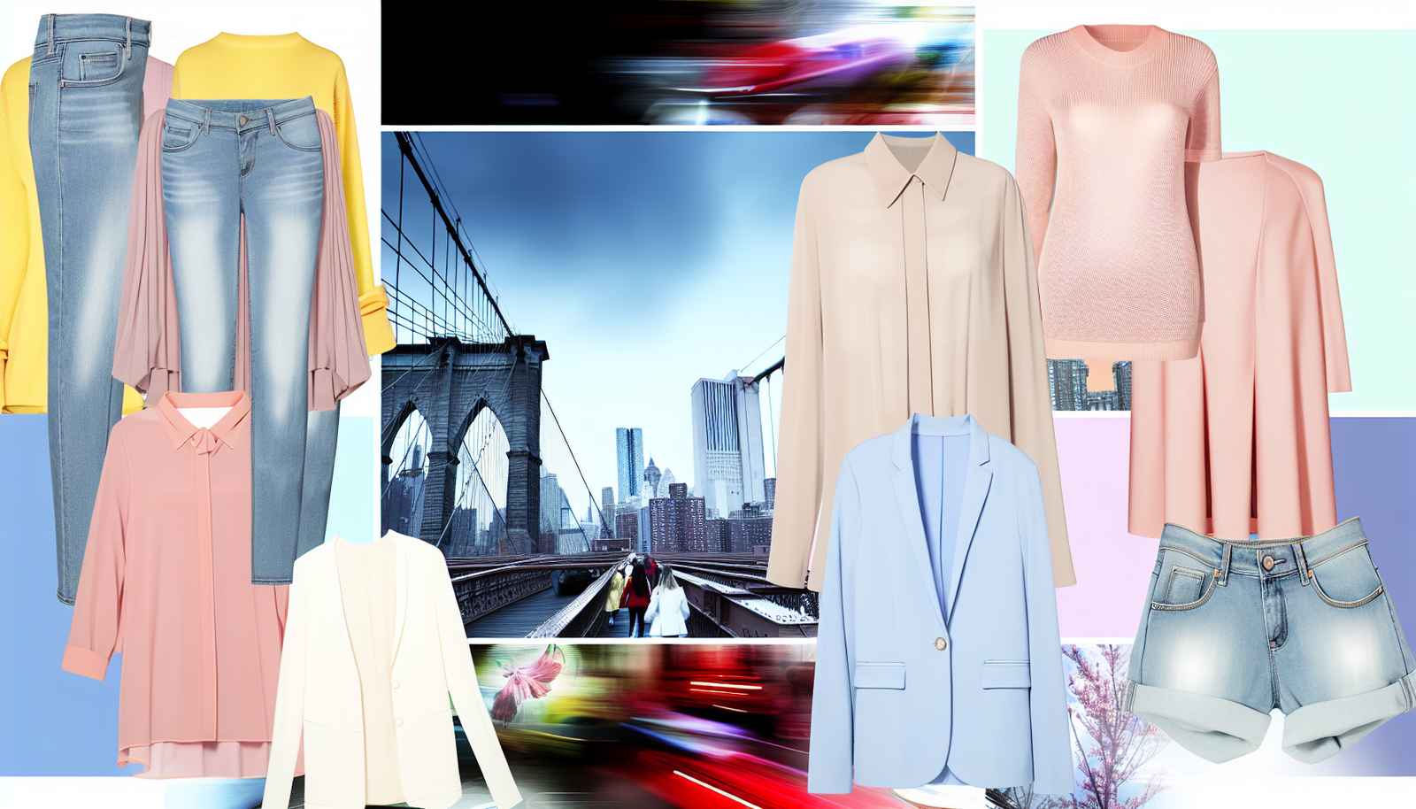 Pastel Color Outfits For Spring