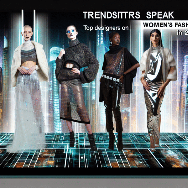 Trendsetters Speak: Top Designers on Women's Fashion in 2025