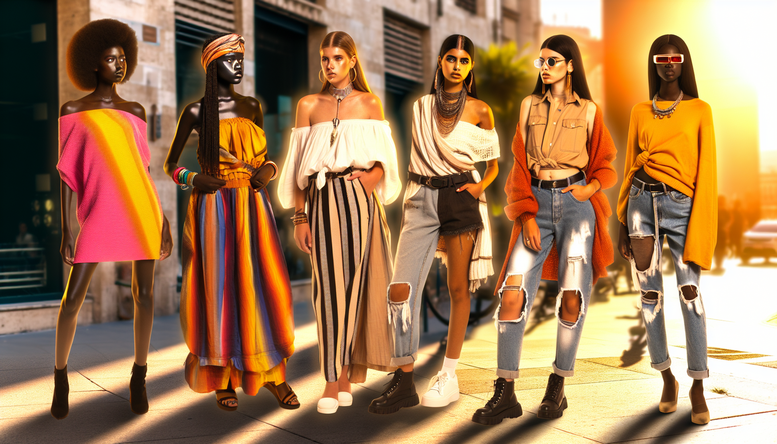 Use Keywords:  Include relevant keywords (like women's summer outfits, 2025, style, trends) to help people find your post in search engines.