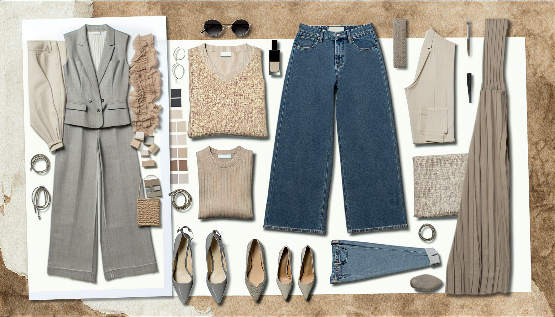 Wide-Leg Jeans, Styled Right
