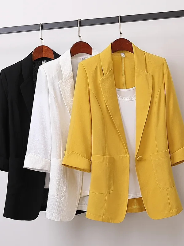 Chic Large Women’s Blazer for Effortless Spring Style