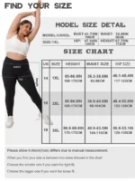 High-Waist Plus Size Gym Leggings for Ultimate Comfort - Image 3