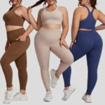Plus Size Yoga Set for Women - Stylish & Super Stretch Activewear - Image 2
