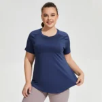 Curve Activewear Top for Women - Breathable Fitness Shirt - Image 5