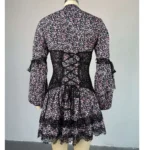 Chic V-Neck Ruffled Mini Dress for Summer Parties - Image 5