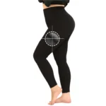 Cozy Chic Fleece-Lined Plus Size Leggings for Women - Image 2