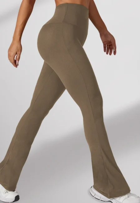 Plus Size Super Soft High Waisted Flare Pants for All-Day Comfort