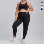 Plus Size Yoga Set for Women - Stylish & Super Stretch Activewear - Image 6