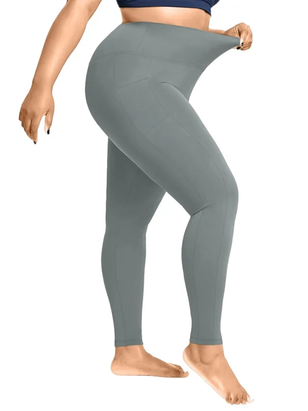 Plus Size High-Waist Yoga Pants for Effortless Style