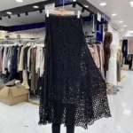 Bohemian A-Line Crochet Skirt for Effortless Summer Style - Image 6