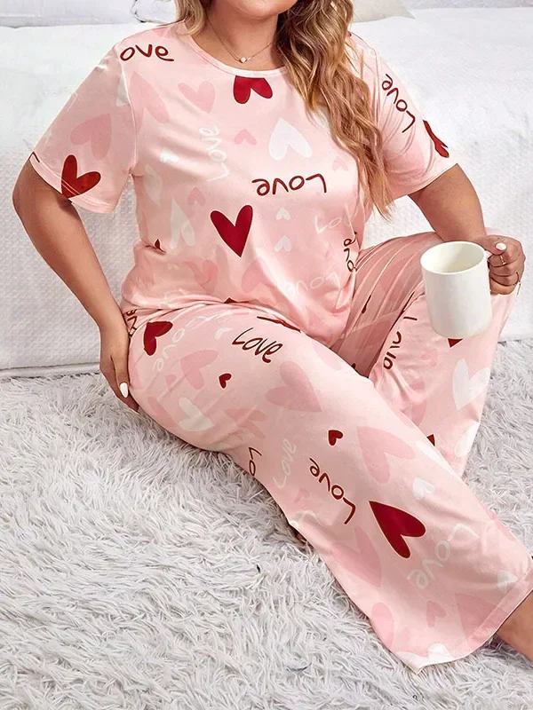 Luxurious Women's Short Sleeve Pajama Set for Summer Comfort
