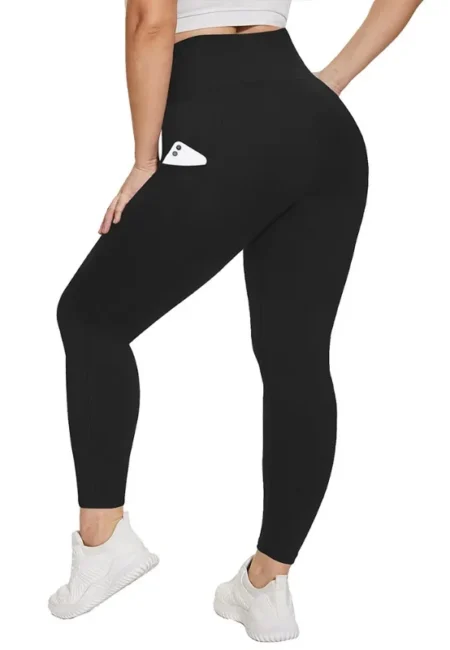 Plus Size High-Waisted Yoga Pants - Booty-Lifting Leggings