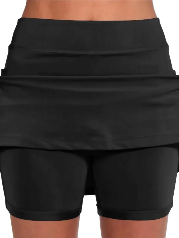 Plus Size Women's Summer Solid Color Sports Shorts Elastic Yoga Pants Sports Shorts High Waisted Tight Pants