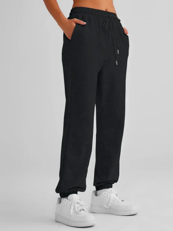 High-Waisted Women's Cinch Bottom Joggers for Comfort & Style