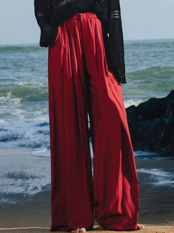 TOYOUTH Women's Summer Long Casual Pants for Effortless Style