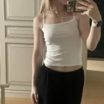 Effortless Women's Summer Tank Top - Stretchy & Stylish Camisole photo review