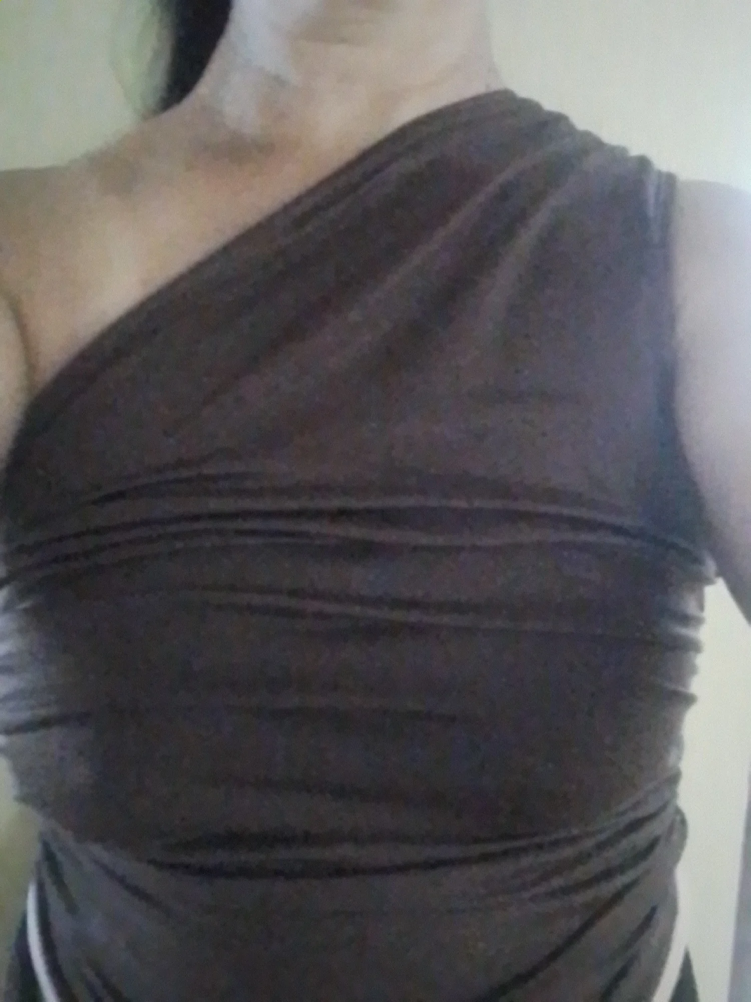 Asymmetrical Pleated Tank Top - Luxe Summer Off-Shoulder Style photo review