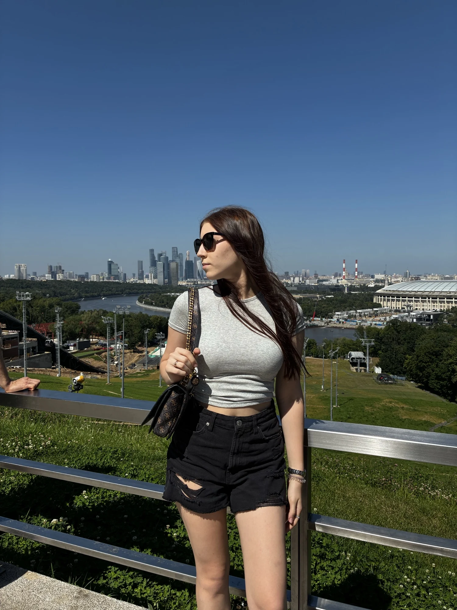 Retro Y2 K Crop Top - Stretchy Cotton Blend Summer Essential photo review