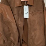 Stylish Suede Leather Jacket for Trendy Autumn Outings photo review