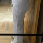 Trendy Women's Striped Wide Leg Pants for Fall & Winter Fashion photo review