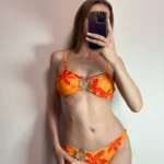Luxurious 3-Piece Mesh Bikini Set - Wire-Free Comfort & Style photo review