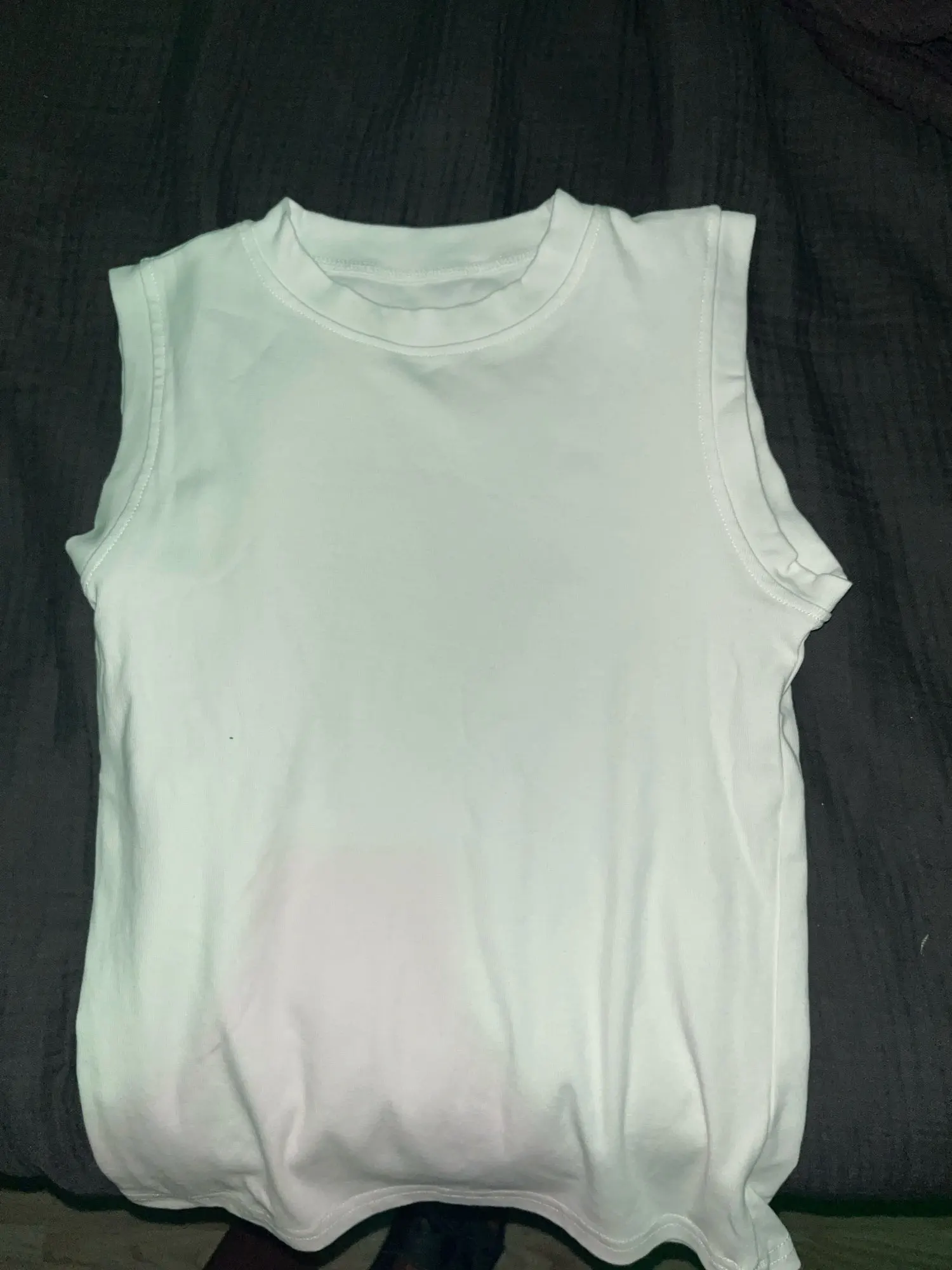 Colorful Cotton Camisole for Women - Sleeveless Side Coverage photo review