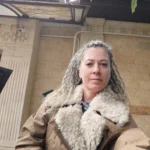 Women's Retro Cotton Motorcycle Jacket - Cozy Rebel Style photo review