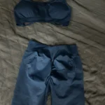 Elegant Seamless Yoga Set for Women - High Waist Leggings & Top photo review